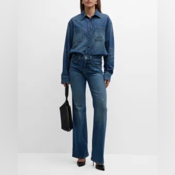 Nili Lotan Celia Jeans Dark Wash Size 25 - NWOT - Picture 4 of 9
